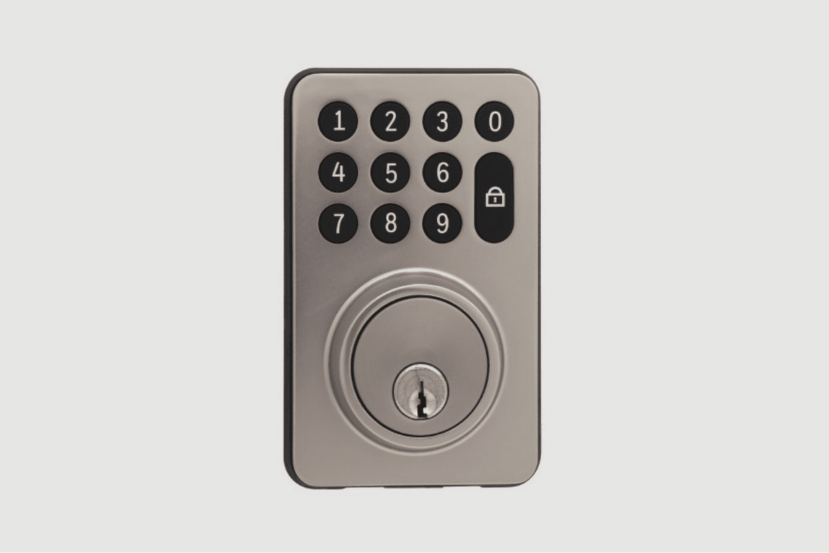 HONEYWELL ELECTRONIC DEADBOLT DOOR LOCK WITH KEYPAD